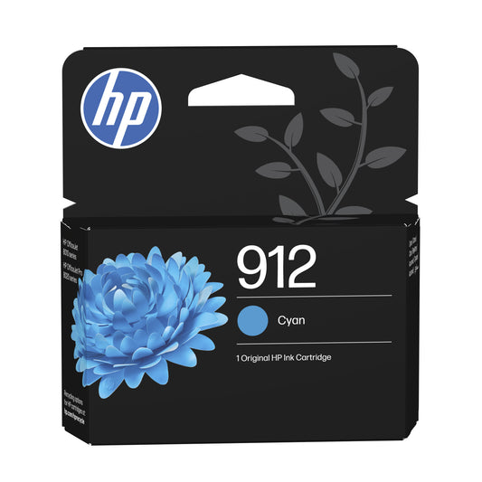 HP 912 Cyan Original Ink Cartridge