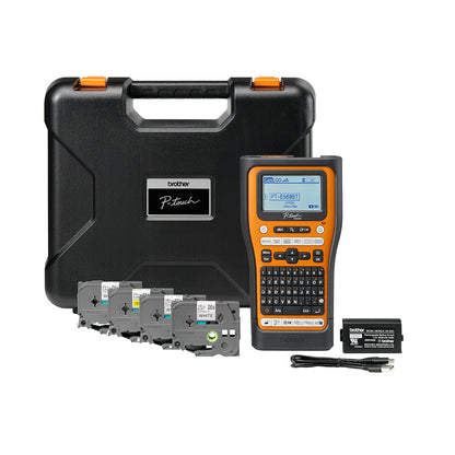 Brother PT-E560BTSP label printer Thermal transfer 180 x 180 DPI 30 mm/sec Wired & Wireless HSE/TZe Bluetooth QWERTY