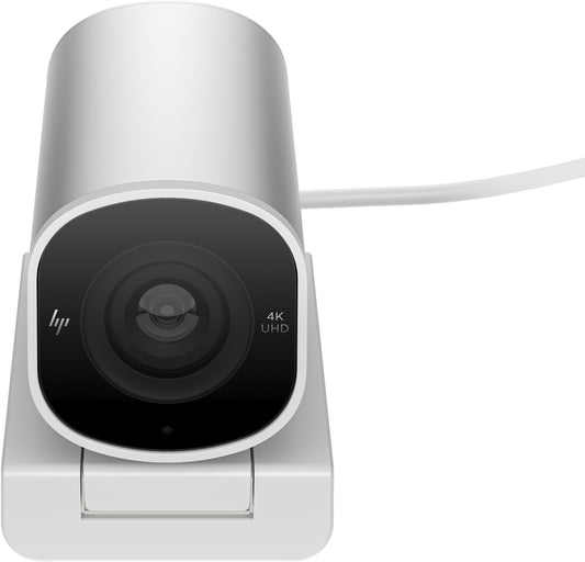HP 960 4K Ultra HD Streaming webcam with a built-in microphone