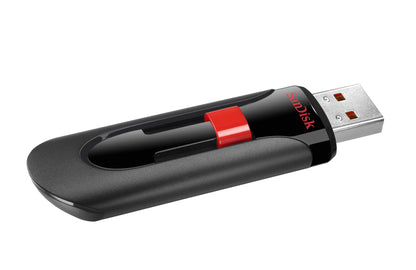 SanDisk Cruzer Glide USB flash drive 256 GB USB Type-A 2.0 Black, Red