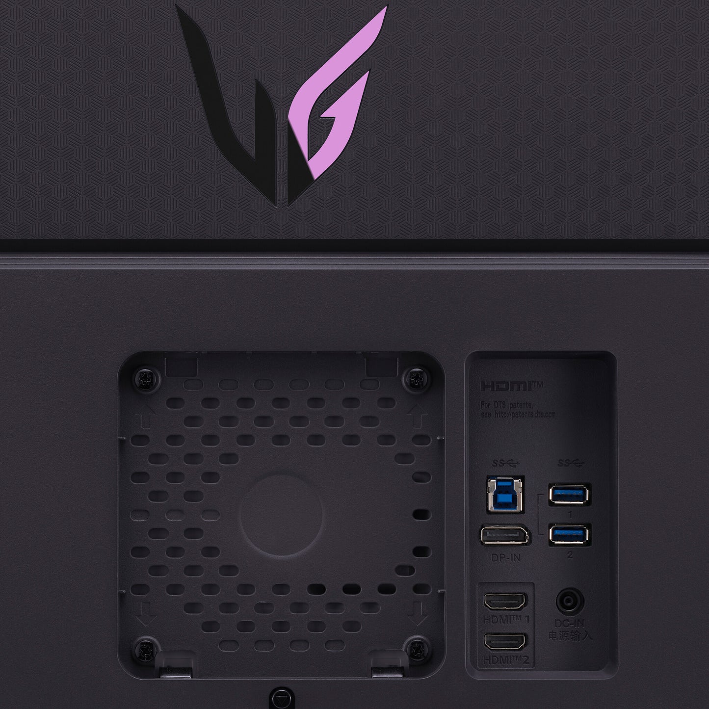 LG 32GR93U-B computer monitor 80 cm (31.5") 3840 x 2160 pixels 4K Ultra HD LCD Black, Grey, Purple