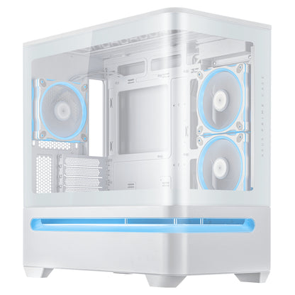 ASUS PRIME AP202 ARGB Mini Tower White