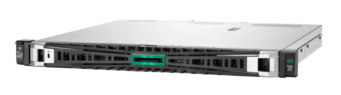 HPE ProLiant DL20 Gen11 6333P 3.1GHz 6c 1P 1x32GB-U 4SFF NS204i-u VROC 1x800W PS EU Server
