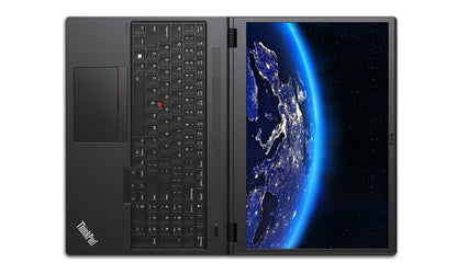 Lenovo ThinkPad P16v Intel Core Ultra 7 155H Mobile workstation 40.6 cm (16") WUXGA 32 GB DDR5-SDRAM 1 TB SSD NVIDIA RTX 1000 Ada Wi-Fi 6E (802.11ax) Windows 11 Pro Black