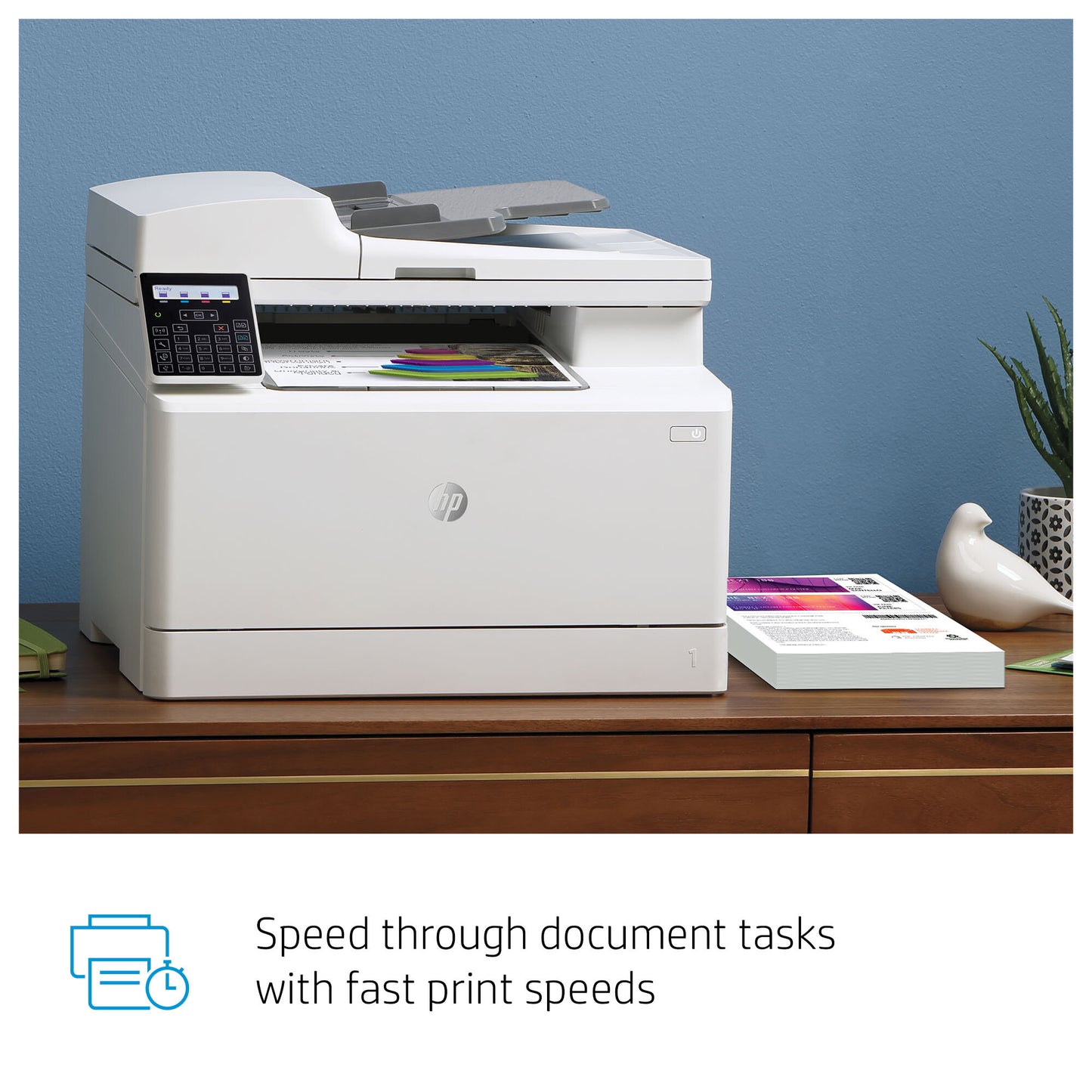 HP LaserJet Pro M183fw Wireless Multifunction Color Printer, Copier, Scanner; Duplex