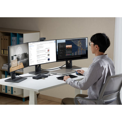 Kensington SD4842P EQ USB-C 10Gbps Triple Video Driverless Docking Station with 100W Power Delivery