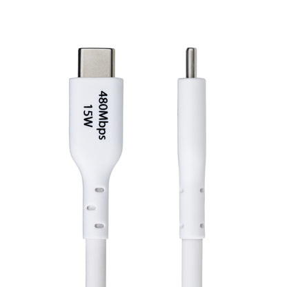 StarTech.com 3m (9.8ft) USB-A to USB-C Charging Cable, Charge & Sync, 3A, USB 2.0, TPE Jacket - White USB Charging Cord
