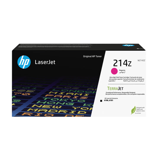 HP 214Z Ultra High Yield Magenta Original LaserJet Toner Cartridge