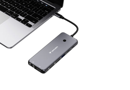 Verbatim CMH-14 USB Type-C 5000 Mbit/s Silver