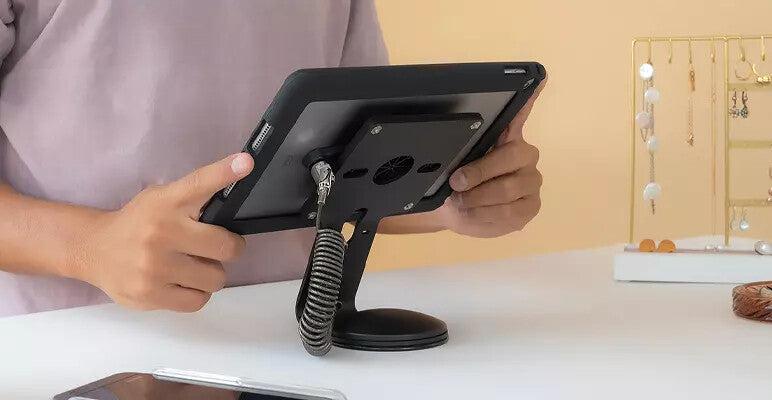 Compulocks VESA Fixed 45 Degree Core Counter Stand or Wall Mount Black