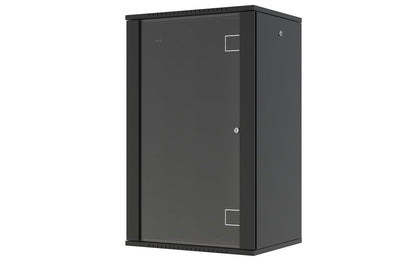 Lanview RWF20U45BL rack cabinet 20U Wall mounted rack Black