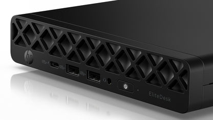 HP EliteDesk 8 Mini G1a AMD Ryzen™ 5 220 16 GB DDR5-SDRAM 512 GB SSD Windows 11 Pro Mini PC Black