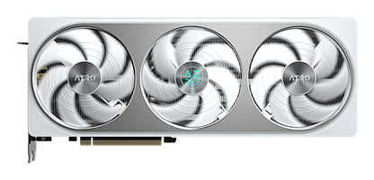 GIGABYTE GeForce RTX 5070 AERO OC 12G Graphics Card - 12GB GDDR7, 192bit, PCI-E 5.0, 2625 MHz Core Clock, 3 x DP 2.1a, 1 x HDMI 2.1b, NVIDIA DLSS 4, GV-N5070AERO OC-12GD
