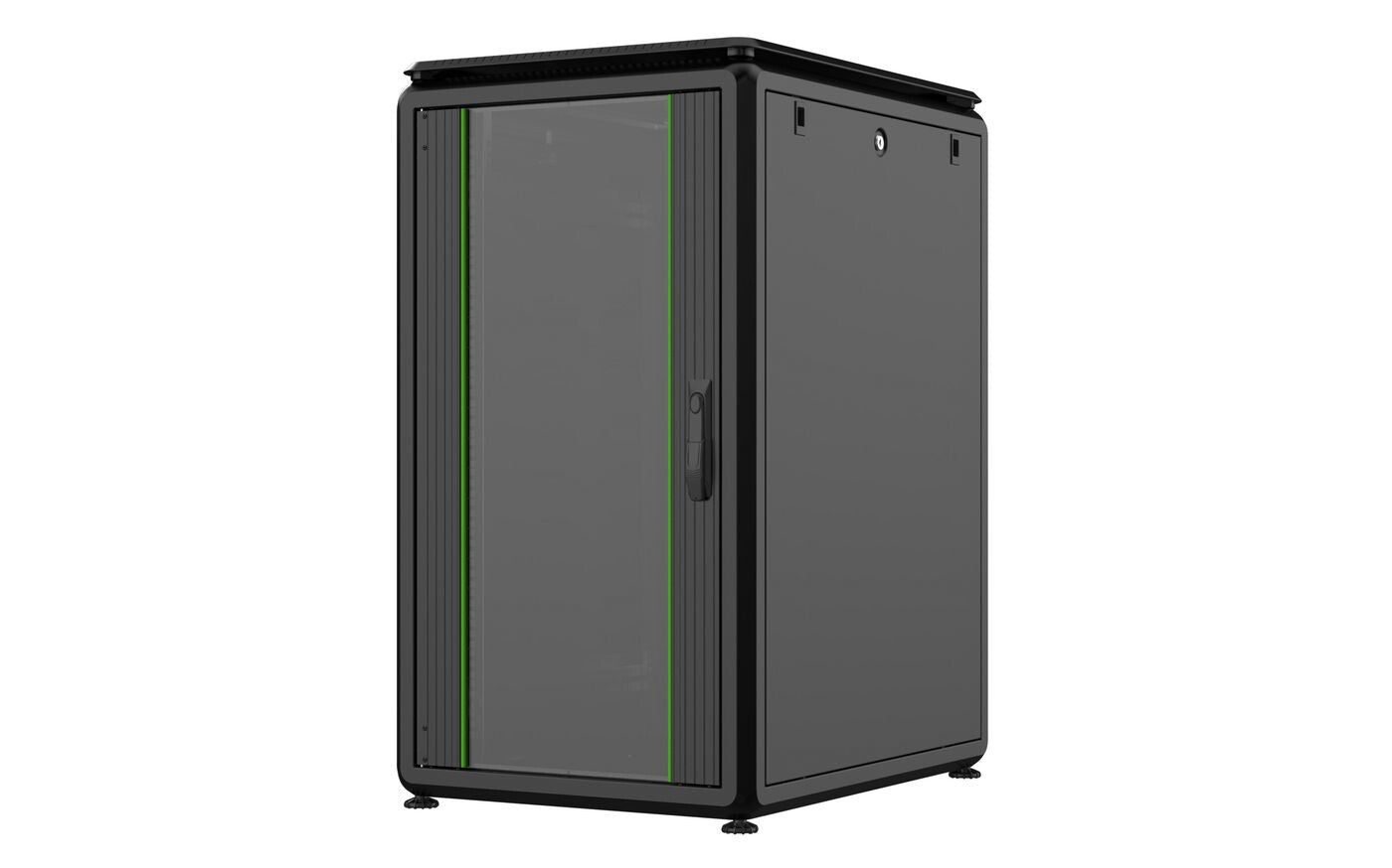Lanview RDL20U68BL rack cabinet 20U Freestanding rack Black