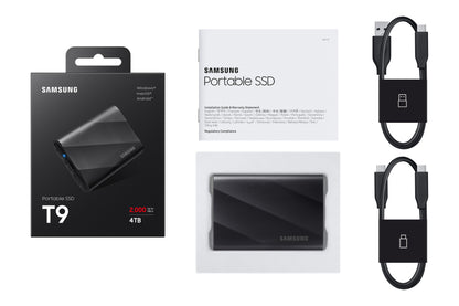 Samsung MU-PG4T0B 4 TB USB Type-C USB 3.2 Gen 2x2 Black