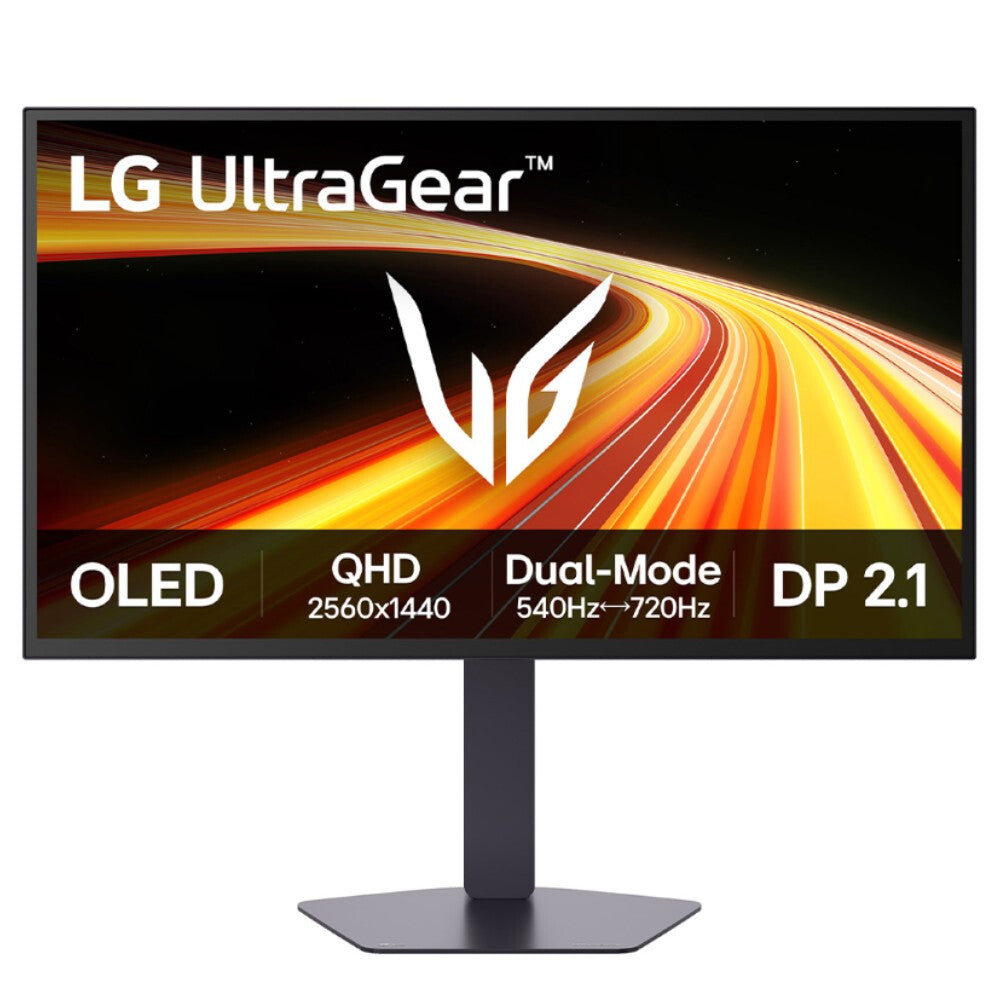 LG UltraGear GX7 WOLED 27-inch 4th Gen. QHD Gaming Monitorㅣ27GX790B with Dual-Mode(720Hz@HD, 540Hz@QHD), 0.02ms(GtG), DP2.1, VESA DisplayHDR™ True Black 500