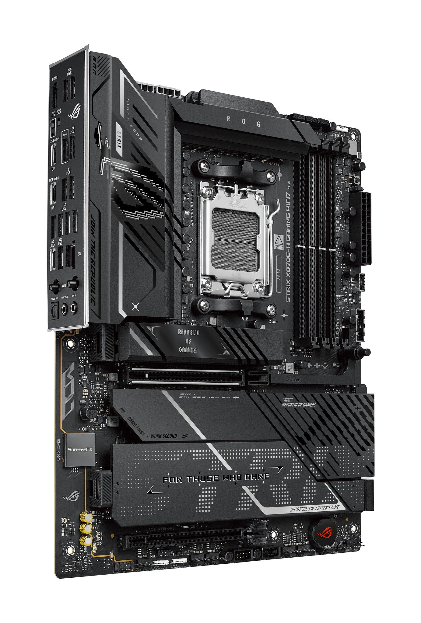 ASUS ROG STRIX X870E-H GAMING WIFI7 AMD X870E Socket AM5 ATX
