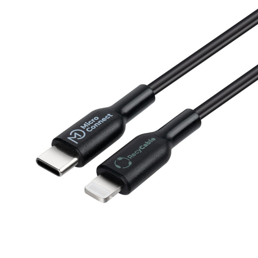 Microconnect ECO-USB3.1CL2 lightning cable 2 m Black
