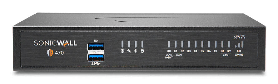 SonicWall Tz470 hardware firewall 3.5 Gbit/s