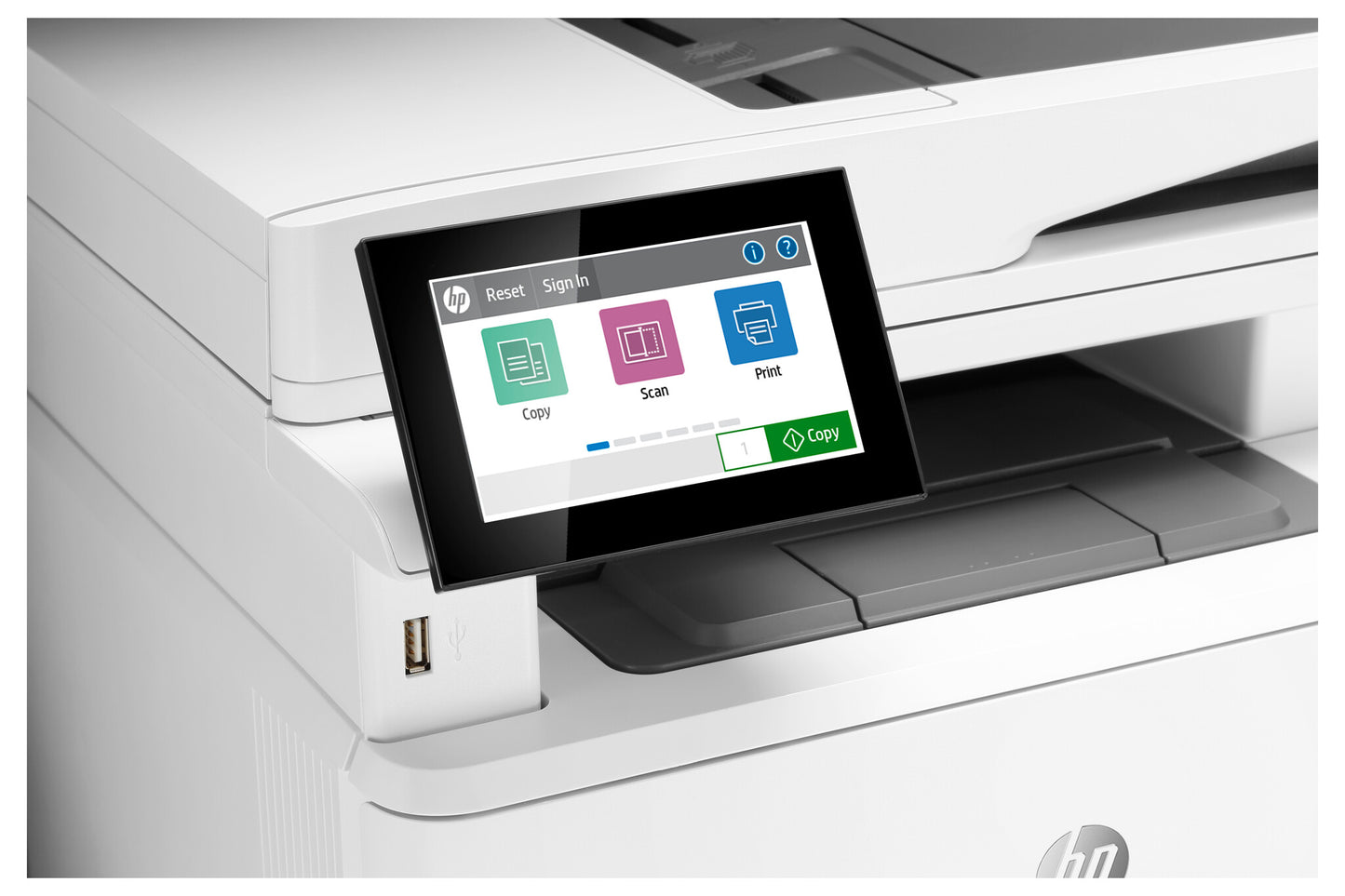 HP LaserJet Enterprise M430f Multifunction Black and white Printer, Ethernet Only; Copier, Scanner