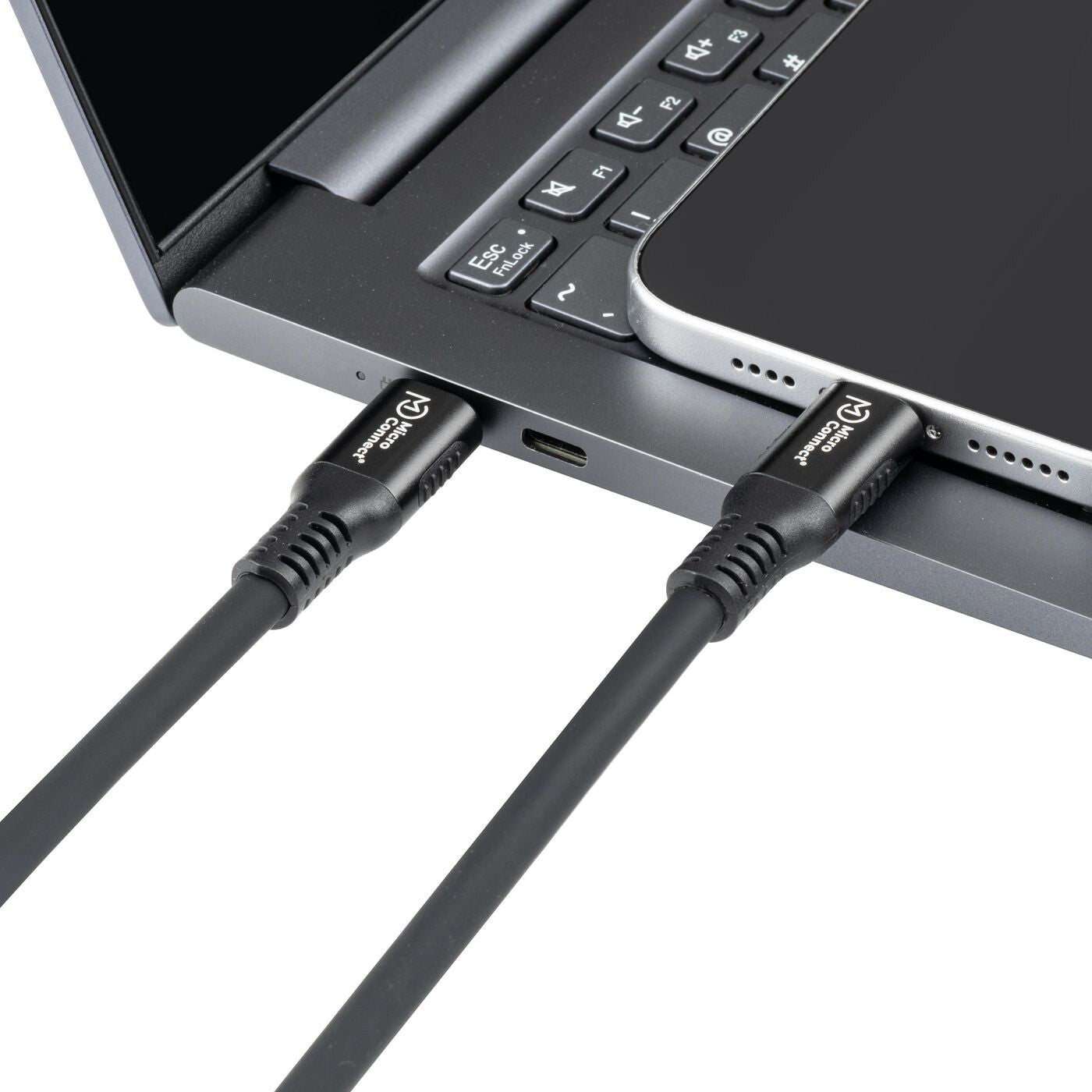 Microconnect MC-LS-USB4CC0.15 USB cable USB4 Gen 3x2 0.15 m USB C 240 W Black