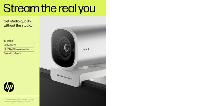 HP 960 4K Streaming Webcam