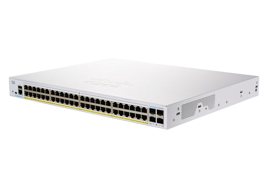 Cisco Business CBS350-48P Managed Switch | 48 Port GE | PoE | 4x1G SFP | Limited Lifetime Protection (CBS350-48P-4G)