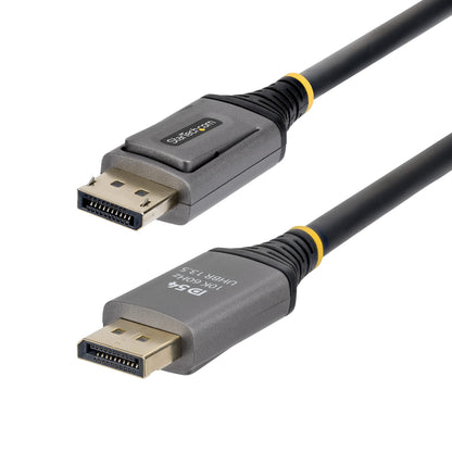 StarTech.com 2m DisplayPort 2.1 Cable, VESA Certified DP54 DisplayPort Cable, Uncompressed 8K 60Hz, 10K 60Hz/8K 144Hz/4K 240Hz w/DSC 1.2a, DP 2.1 Monitor Cord