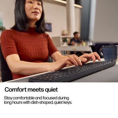 HP 495K Multi-Device Dual-Mode Keyboard