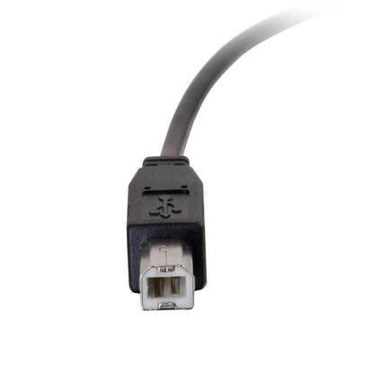 C2G 3ft (0.9m) USB 2.0 USB-C to USB-B Cable M/M - Black