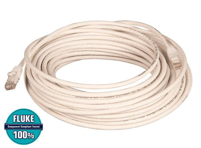 Lanview LVN147144 networking cable White 15 m Cat6 U/UTP (UTP)
