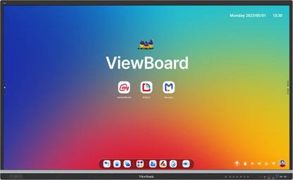 Viewsonic IFP6551-3C interactive whiteboard 165.1 cm (65") 3840 x 2160 pixels Touchscreen Black