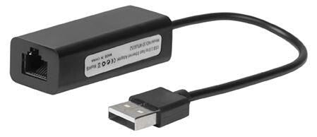 Microconnect USBETHB media converter, black