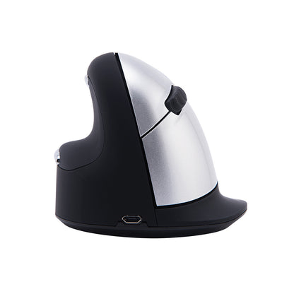 R-Go Tools Ergonomic mouse R-Go HE Break with break software, large (hand size ≥ 185 mm), left-handed, Bluetooth, black