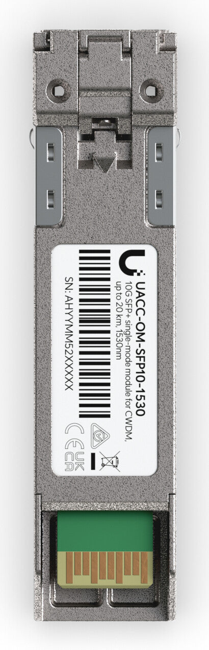 Ubiquiti UACC-OM-SFP10-1530 network transceiver module Fiber optic 11300 Mbit/s SFP+ 1530 nm