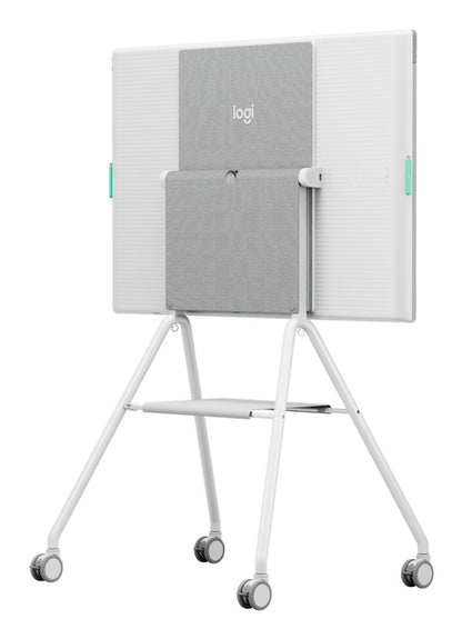 Logitech Rally Board 65 Cart Grey, White Flat panel Multimedia cart