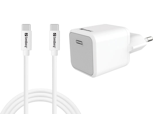 Sandberg USB-C 20 W Charger EU+USB-CC