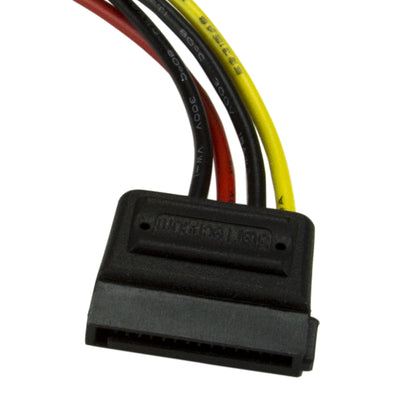 StarTech.com 6in 4 Pin LP4 to SATA Power Cable Adapter