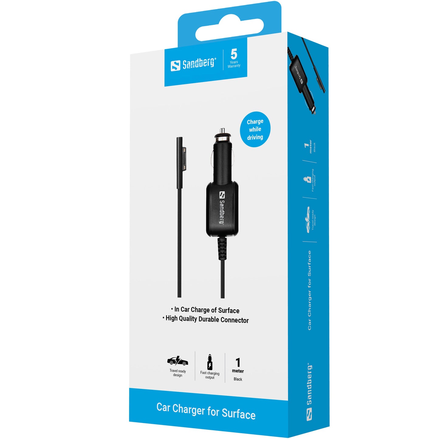 Sandberg Car Charger for Surface