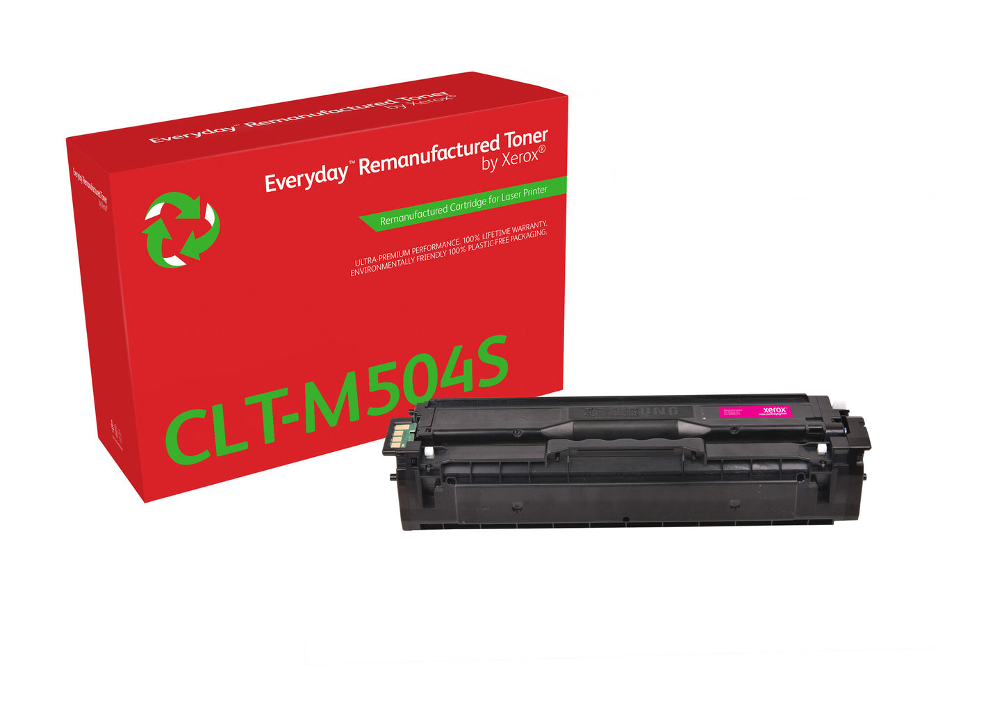 Everyday ™ Magenta Remanufactured Toner by Xerox compatible with Samsung CLT-M504S, Standard capacity