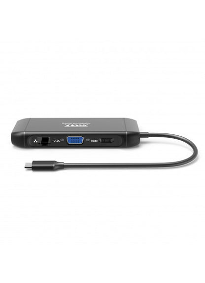 Port Designs 901913 interface hub USB 2.0 Type-C 5000 Mbit/s Black