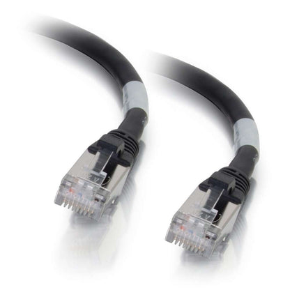 C2G 1.5m Cat6a Booted Shielded (STP) Network Patch Cable - Black