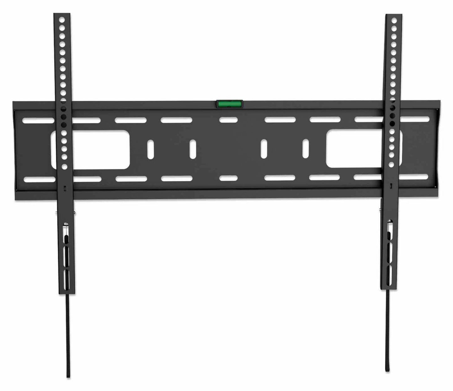 Manhattan TV & Monitor Mount, Wall, Fixed, 1 screen, Screen Sizes: 37-65", Black, VESA 200x200 to 600x400mm, Max 50kg, LFD, Lifetime Warranty