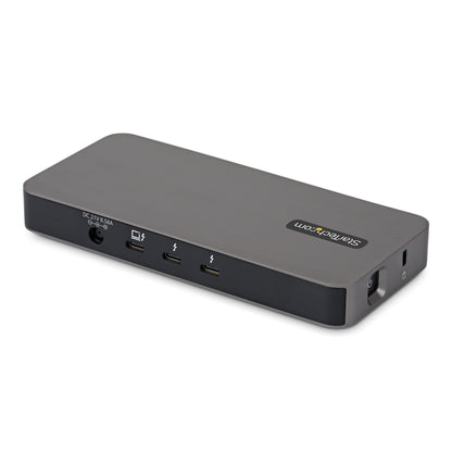 StarTech.com 4-Port Thunderbolt 5 Hub with Thunderbolt Share KVM, 80/120Gbps, 8K Multi-Display, 140W PD, USB-A 10Gbps, TB4 & USB4, MacBook M4 Pro M4 Max M5