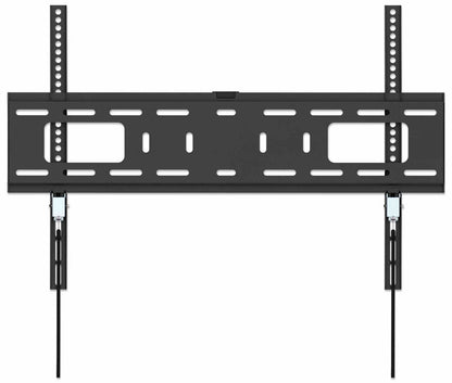 Manhattan TV & Monitor Mount, Wall, Fixed, 1 screen, Screen Sizes: 37-65", Black, VESA 200x200 to 600x400mm, Max 50kg, LFD, Lifetime Warranty