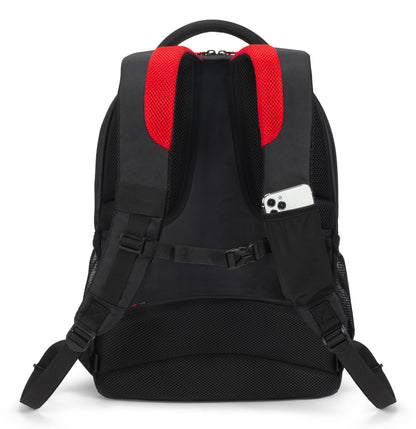 DICOTA D32119-RPET backpack Casual backpack Black, Red Polyester, Recycled polyethylene terephthalate (rPET)