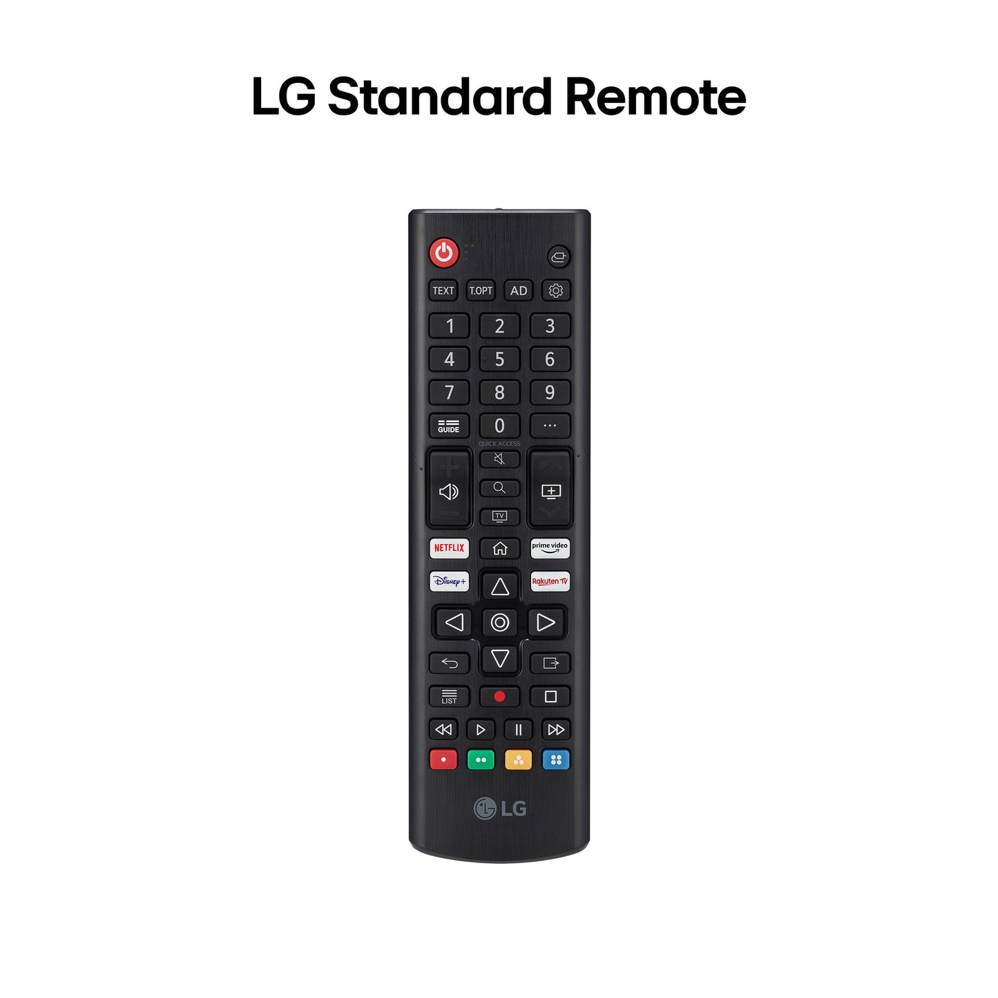 LG 43UA75006LA.AEK TV 109.2 cm (43") 4K Ultra HD Smart TV Wi-Fi Black