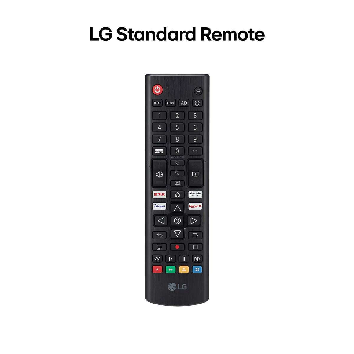 LG 43UA75006LA.AEK TV 109.2 cm (43") 4K Ultra HD Smart TV Wi-Fi Black