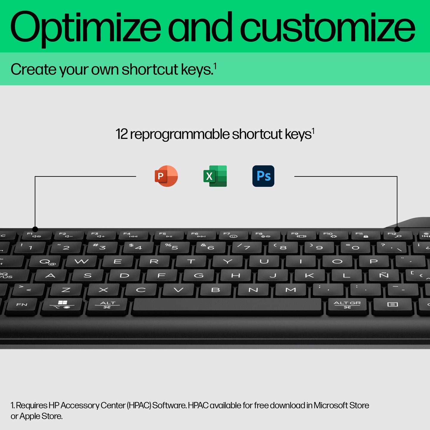 HP 460 Multi-Device Bluetooth Keyboard