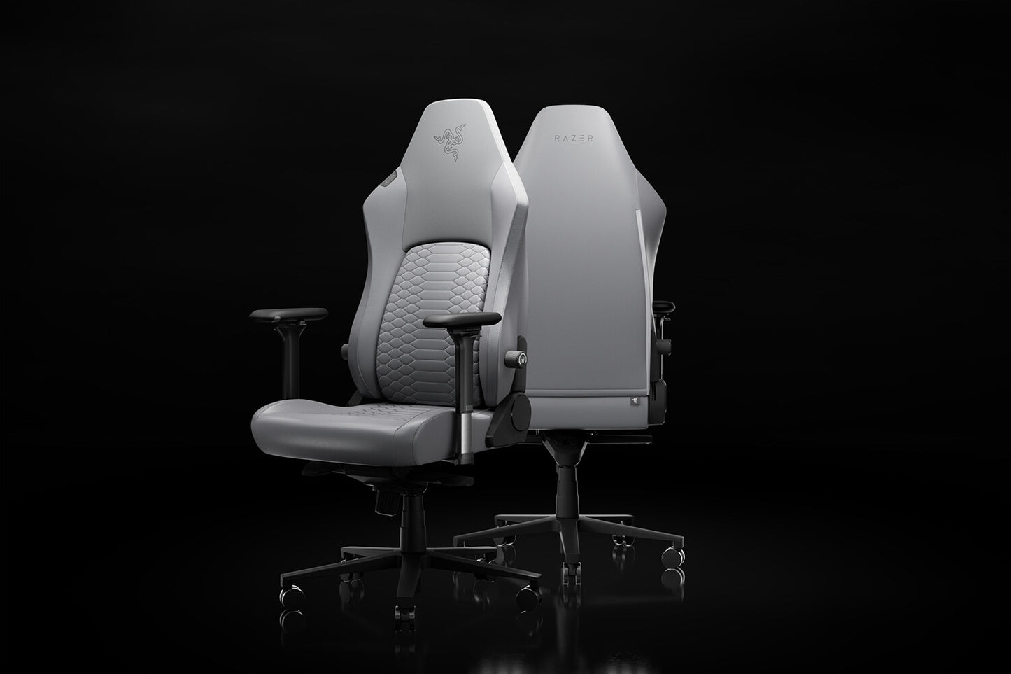 Razer Iskur V2 NewGen Gaming armchair Padded seat Grey